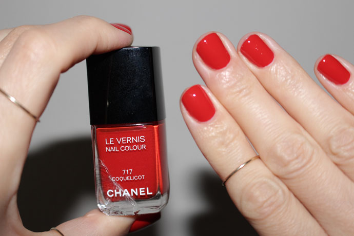 Chanel Coquelicot Nail Polish