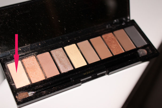 Shade number 1 - L'Oréal Paris Colour Rice La Palette Nude