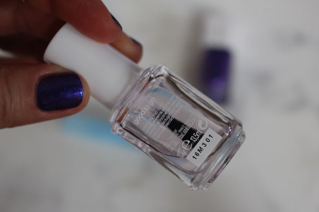 Step 9 - Good To Go nail polish by Essie