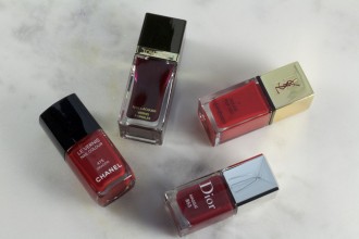4 Fabulous Red Nail Polishes for Christmas