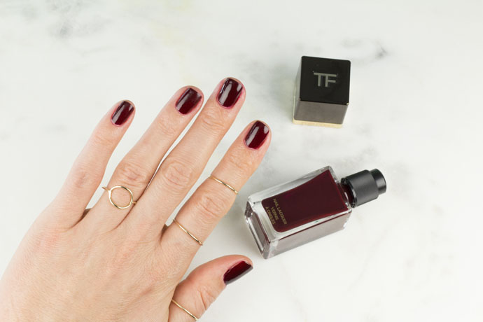 Manicure Made with Tom Ford Bordeaux Lust