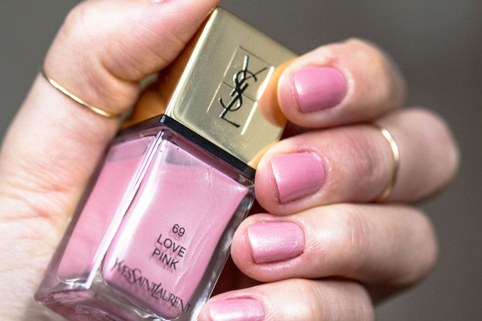 Yves Saint Laurent La Laque Couture The Opalescents 69 Love Pink