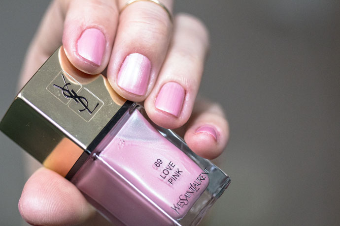 Yves Saint Laurent La Laque Couture The Opalescents 69 Love Pink Nail Polish