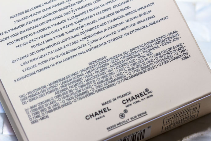 Chanel | Les Beiges Healthy Glow Multi-Colour No. 2 (Ingredients List)