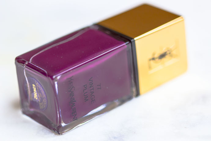 YSL Beauty | Collection Scandal La Laque Couture en N° 77 Vintage Plum