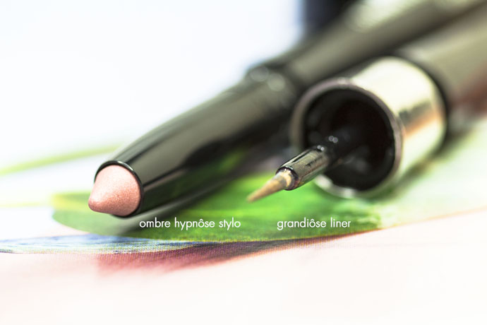 Lancôme I Ombre Hypnôse Stylo 20 Rose Lumiere & Grandiôse Liner 09 Bois de Rose