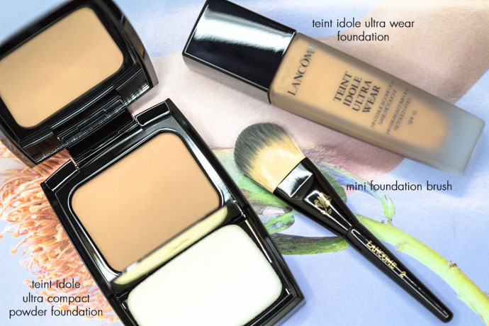 Lancôme I Teint Idole Ultra Wear Foundation & Teint Idole Ultra Compact & Mini Foundation Brush