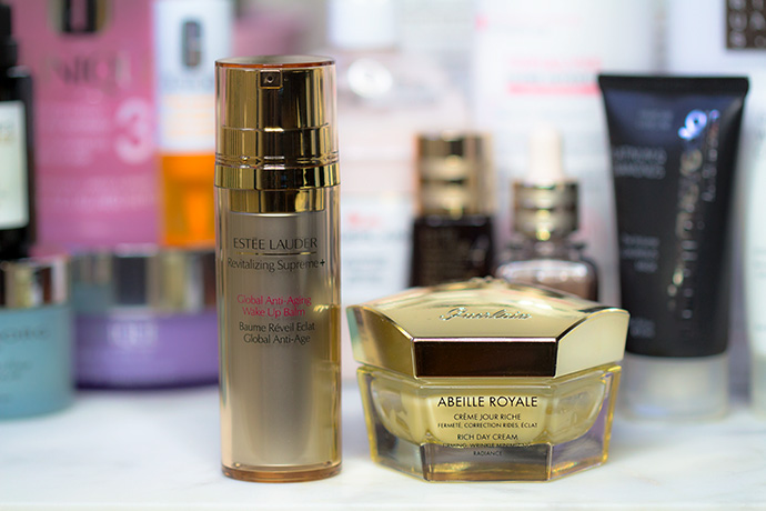 Estée Lauder Revitalizing supreme et Guerlain Abeille Royale