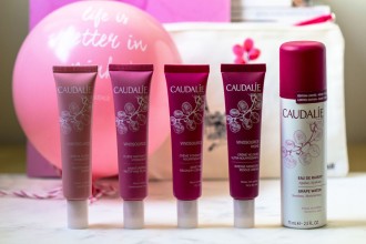 Caudalie Vinosource Event Life is better in pink !