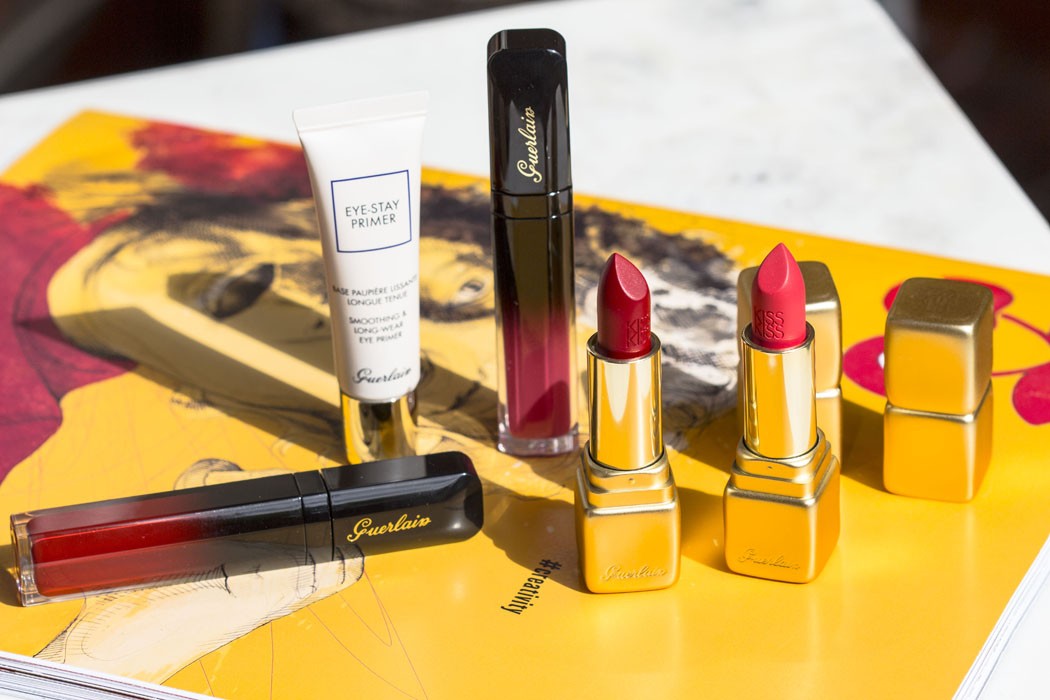 Guerlain KissKiss Matte, Intense Liquid Matte and Eye Stay Primer